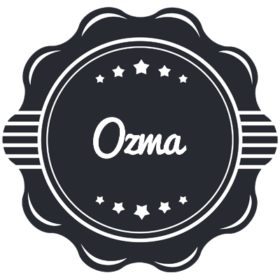 Ozma badge logo