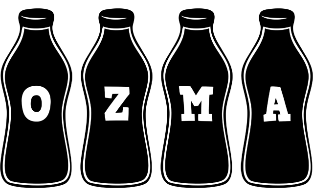 Ozma bottle logo