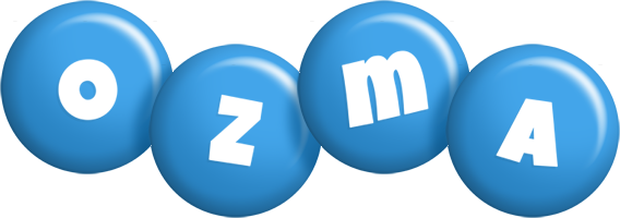 Ozma candy-blue logo