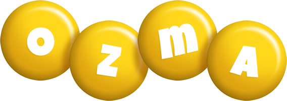 Ozma candy-yellow logo