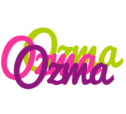 Ozma flowers logo