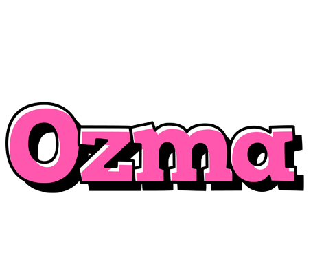 Ozma girlish logo