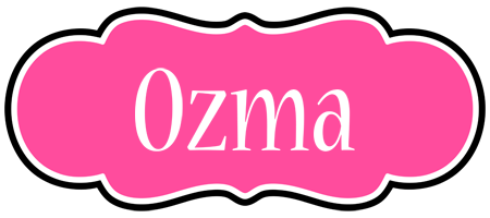 Ozma invitation logo