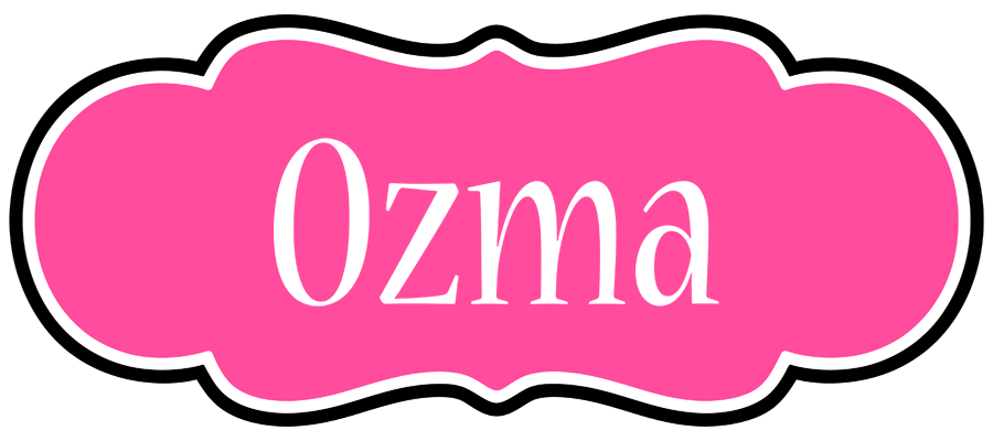Ozma invitation logo