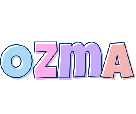 Ozma pastel logo