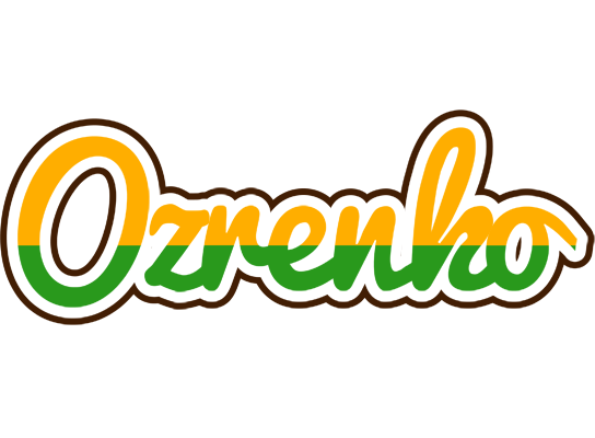 Ozrenko banana logo
