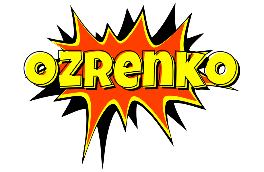Ozrenko bazinga logo