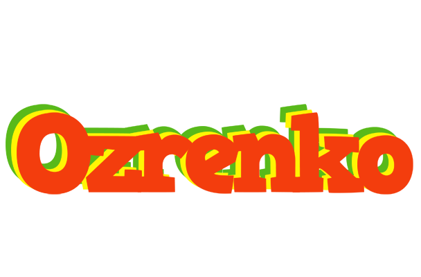 Ozrenko bbq logo