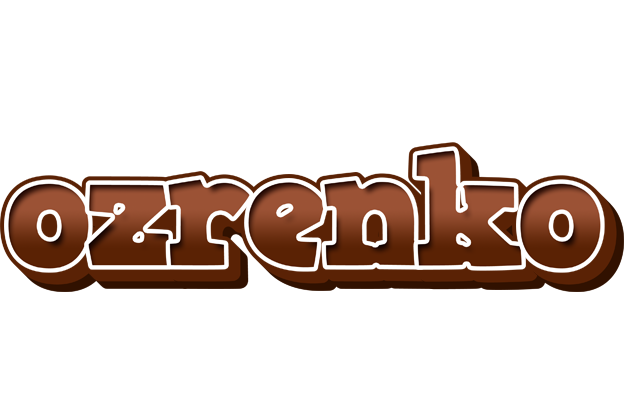 Ozrenko brownie logo