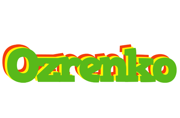 Ozrenko crocodile logo