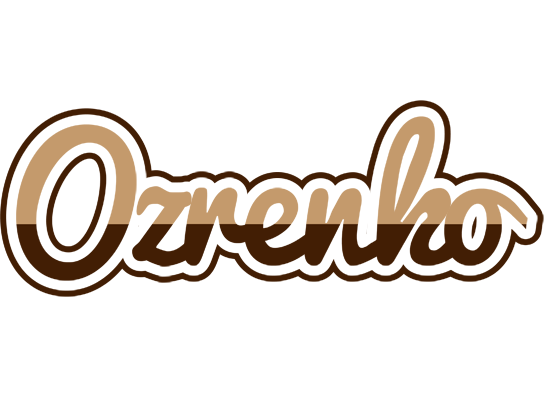 Ozrenko exclusive logo
