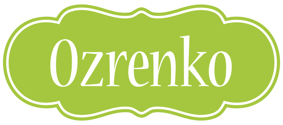 Ozrenko family logo