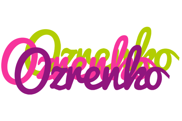 Ozrenko flowers logo