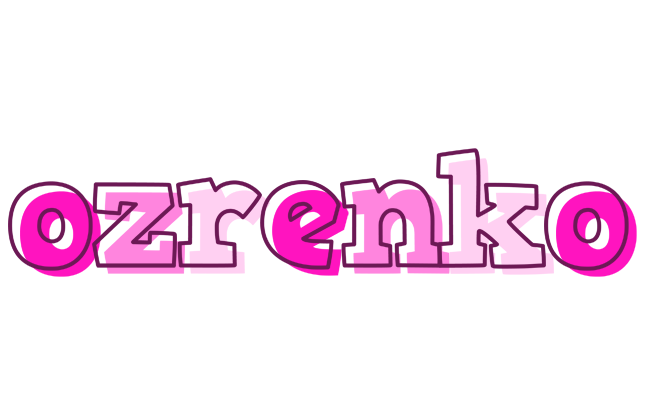 Ozrenko hello logo