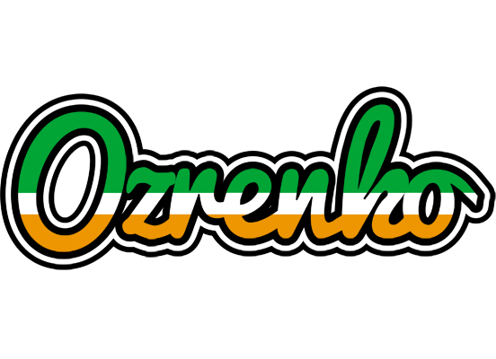 Ozrenko ireland logo