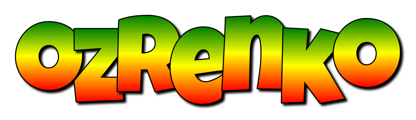 Ozrenko mango logo