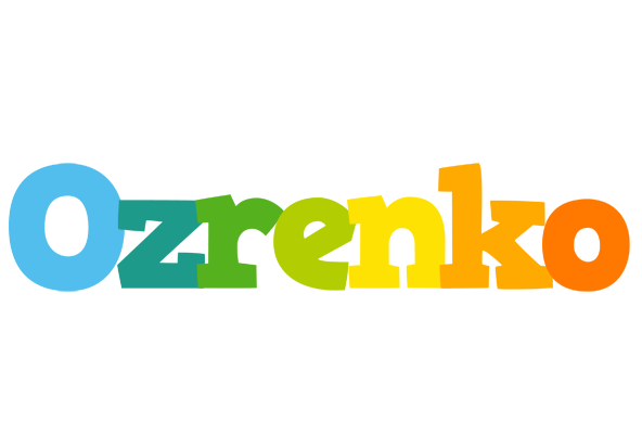 Ozrenko rainbows logo