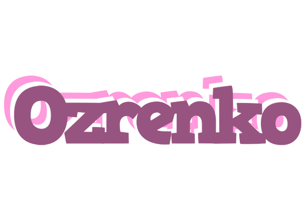 Ozrenko relaxing logo