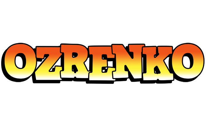 Ozrenko sunset logo