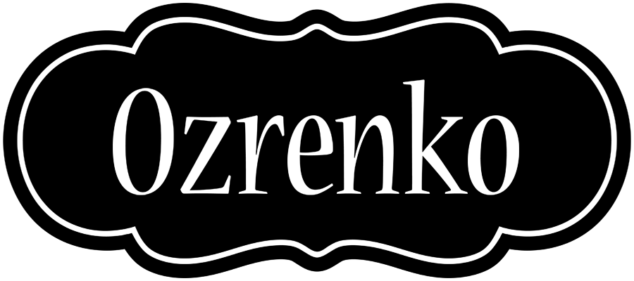 Ozrenko welcome logo