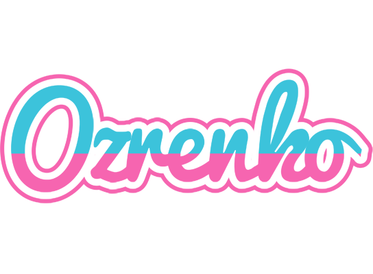 Ozrenko woman logo