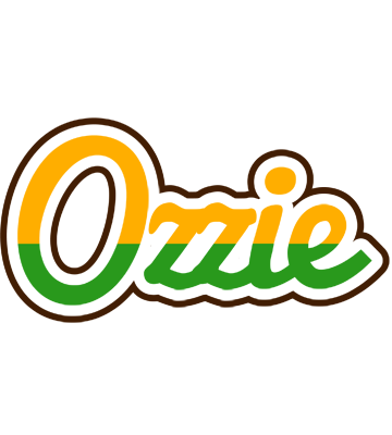 Ozzie banana logo