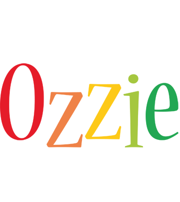 Ozzie birthday logo