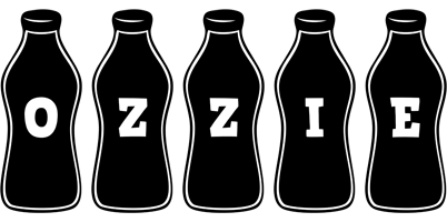 Ozzie bottle logo