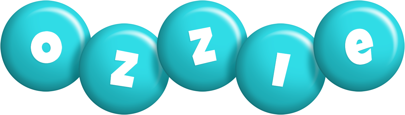 Ozzie candy-azur logo