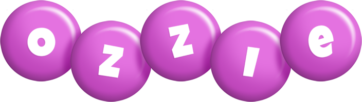 Ozzie candy-purple logo