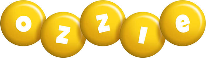 Ozzie candy-yellow logo