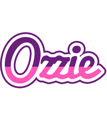 Ozzie cheerful logo