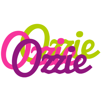 Ozzie flowers logo