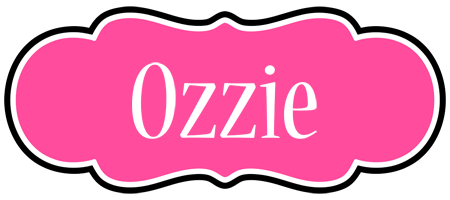 Ozzie invitation logo