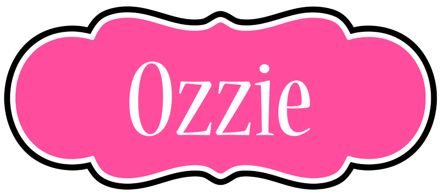 Ozzie invitation logo