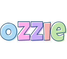 Ozzie pastel logo