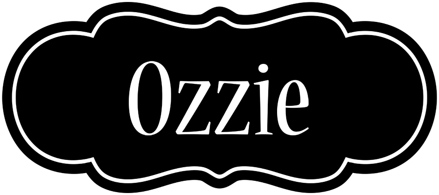 Ozzie welcome logo
