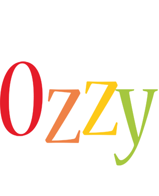 Ozzy birthday logo