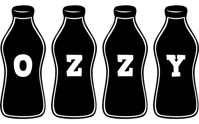 Ozzy bottle logo