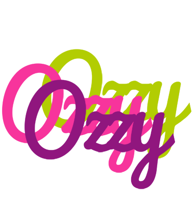 Ozzy flowers logo