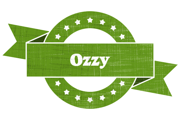 Ozzy natural logo