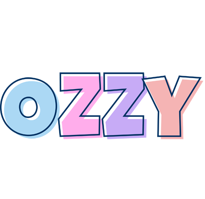 Ozzy pastel logo