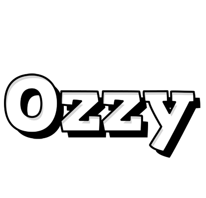 Ozzy snowing logo