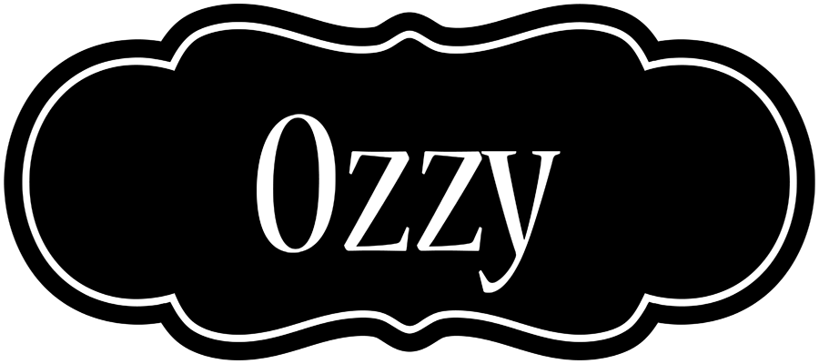 Ozzy welcome logo