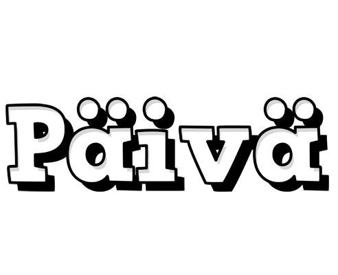 Päivä snowing logo