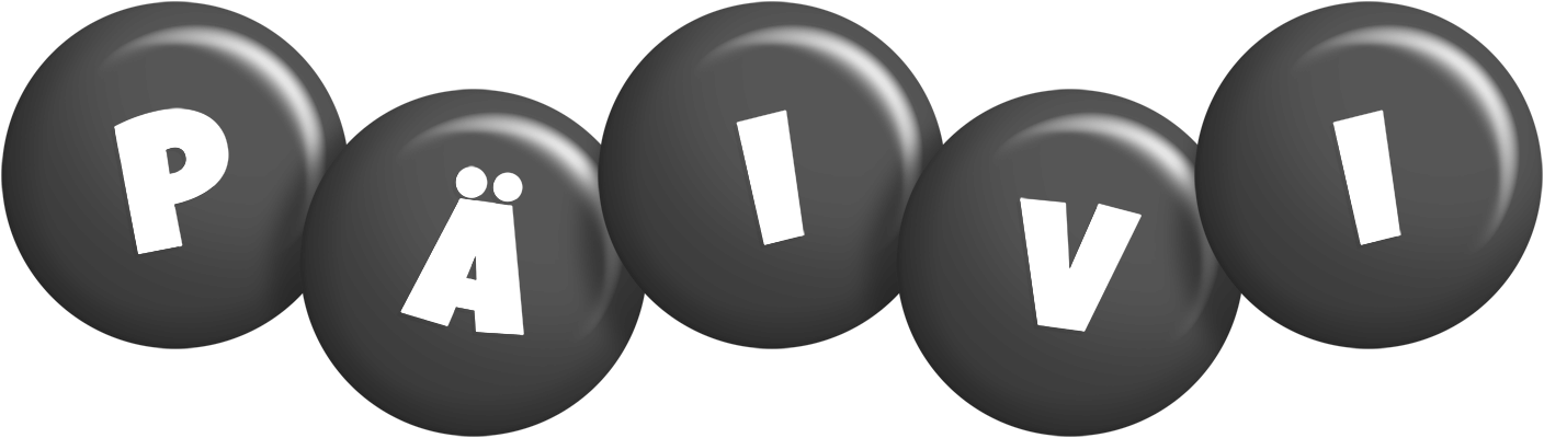 Päivi candy-black logo