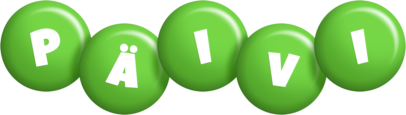 Päivi candy-green logo