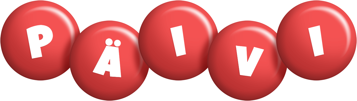 Päivi candy-red logo