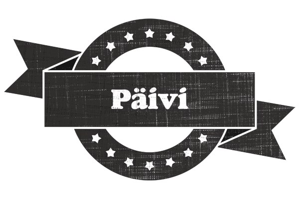 Päivi grunge logo