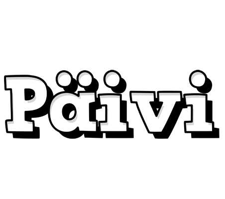 Päivi snowing logo